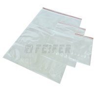 Sáček LDPE rychlouzavírací ZIP s otvorem, 70 x 100 mm